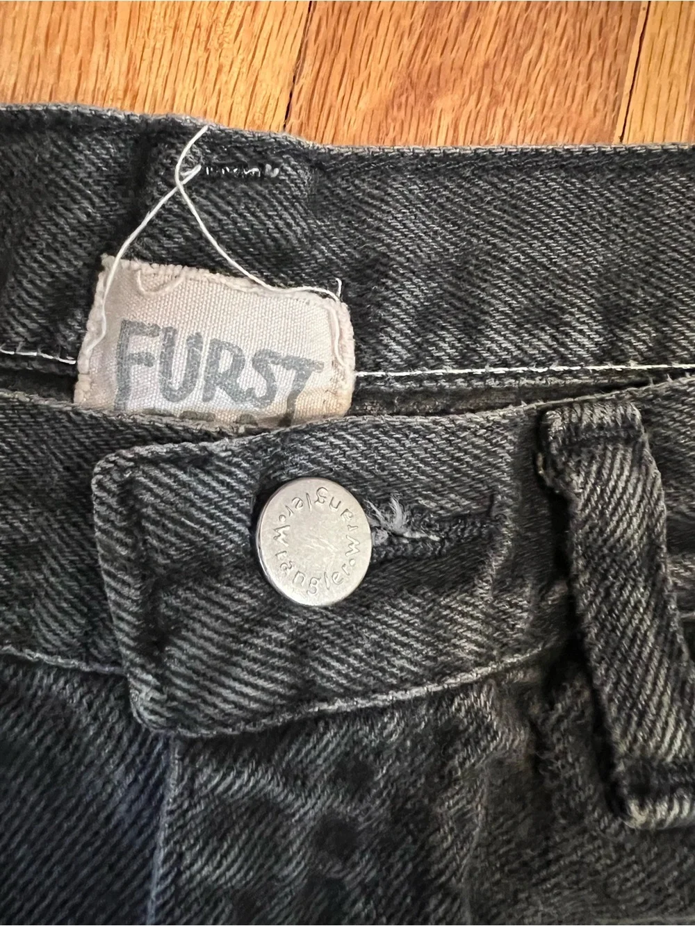 Baggy Vintage Denim Cut Off Shorts